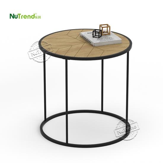Extra Large Tall Corner Round Accen Side End Table  furniture factory